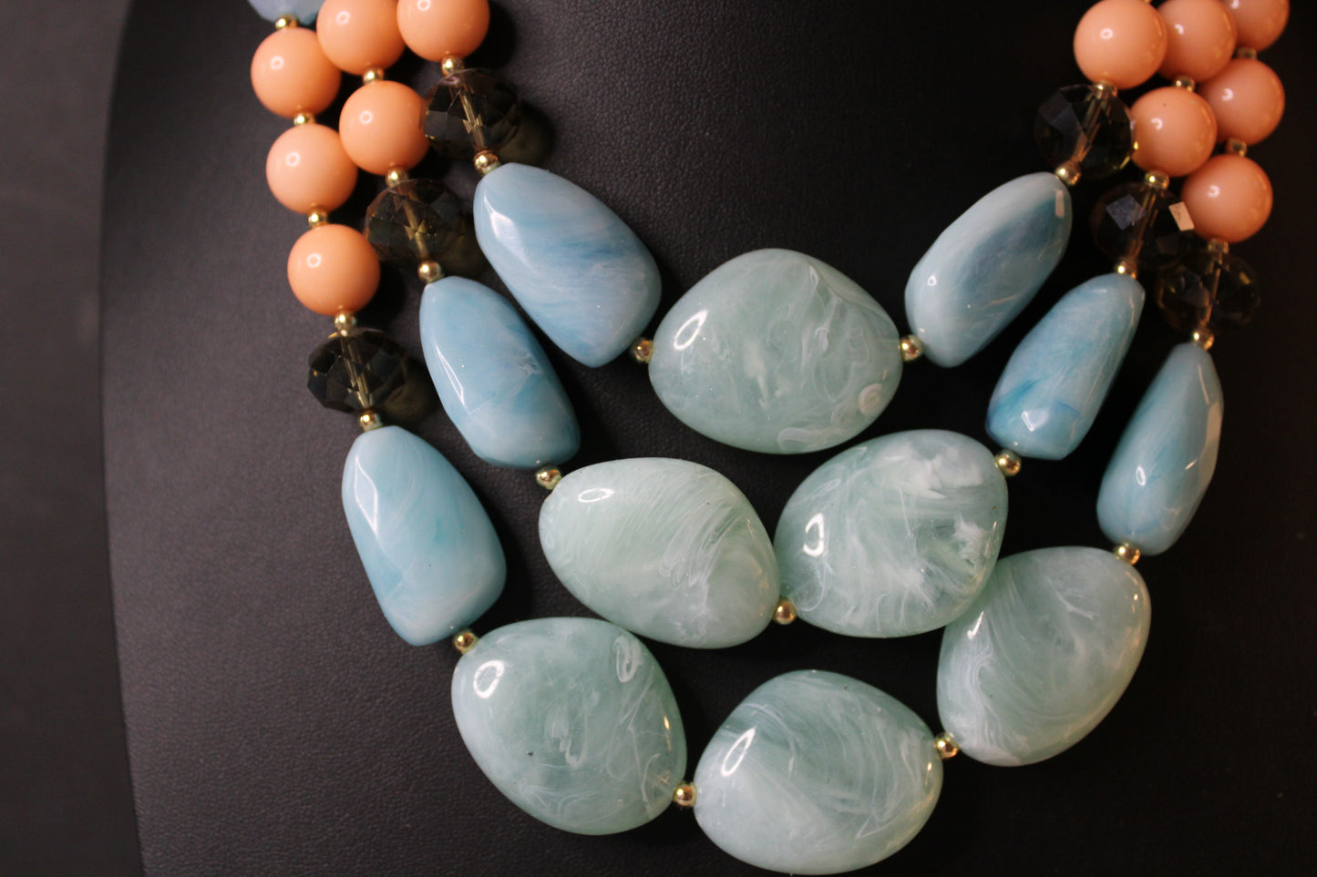 Multi-Colored Statement Necklace